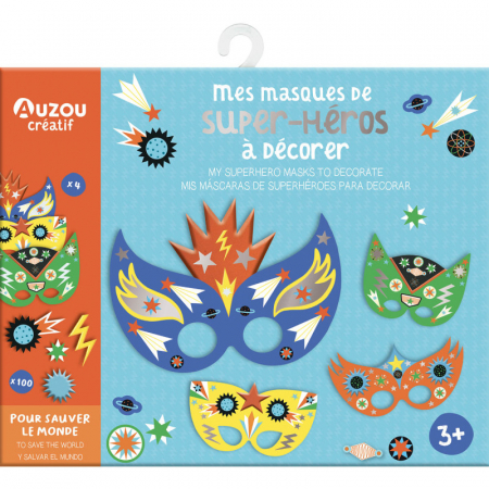 Jocuri Educative - Set DIY Masti de super eroi