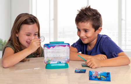 Set educativ STEM - AQUA DRAGONS® Habitat Lumea subacvatica - acvariu Deluxe cu LED-uri [4]