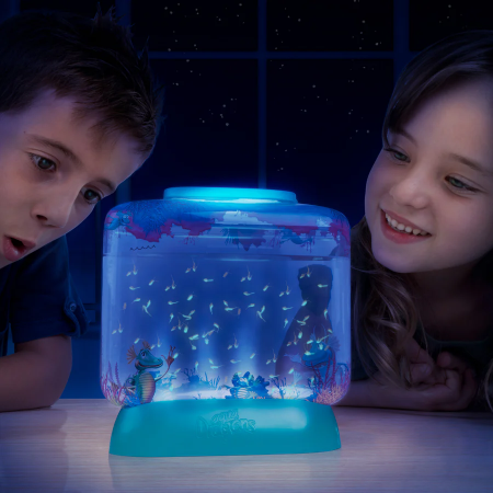 Set educativ STEM - AQUA DRAGONS® Habitat Lumea subacvatica - acvariu Deluxe cu LED-uri [2]
