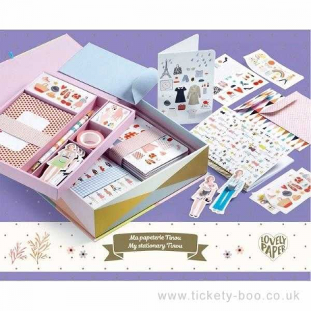 Jocuri Creative - Set papetarie Djeco, Tinou