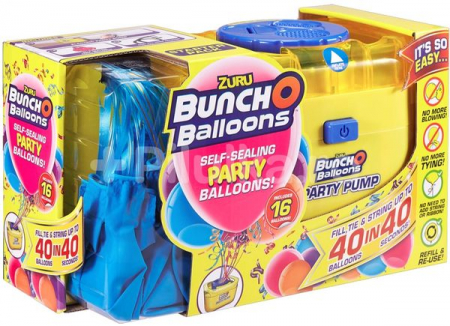 Jucarii de Exterior - Set petrecere Bunch O Balloons cu 16 baloane si pompa