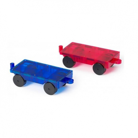 Promotii - Set Playmags - 2 baze vehicul magnetice