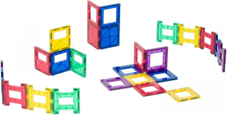 Set Playmags - 24 piese magnetice de constructie [1]