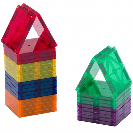 Promotii - Set Playmags - 30 patrate magnetice de constructie