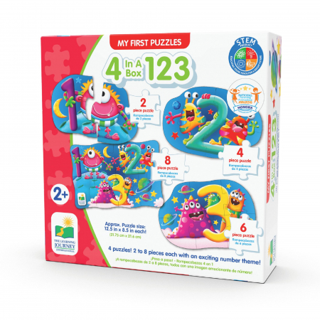 Puzzle-uri - Set Primele Mele 4 Puzzle-Uri 123