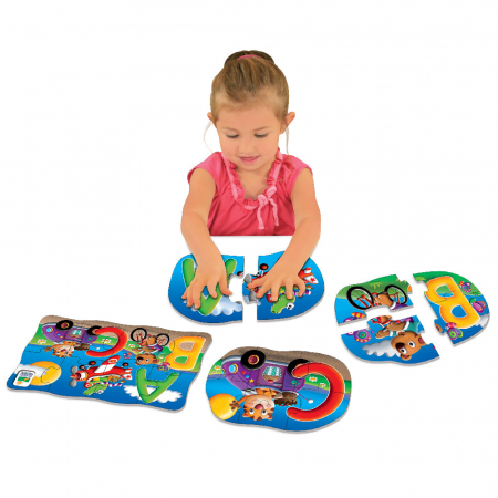 Set Primele Mele 4 Puzzle-Uri Abc - Eng [1]