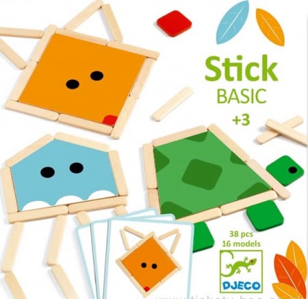 Stick basic, joc educativ Djeco