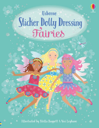 Promotii - Sticker Dolly Dressing Fairies,  carte de activitati cu stickere