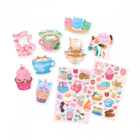 Stickere parfumate - Cat Cafe [1]