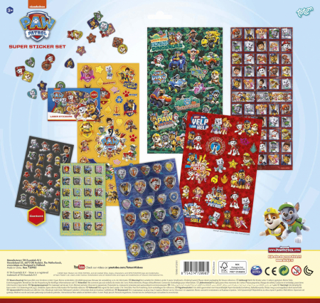 Super set abtibilduri Paw Patrol, Patrula Catelusilor [1]