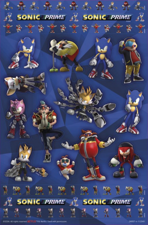 Super set abtibilduri Sonic Prime [1]