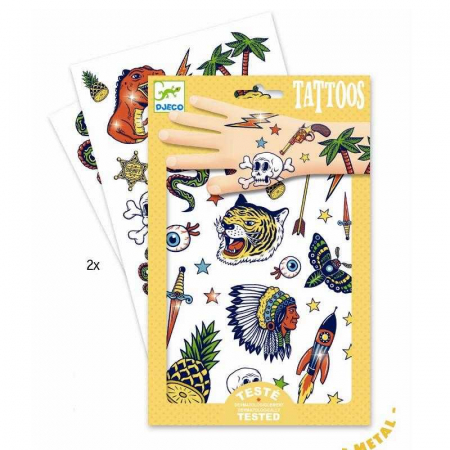 6-99 ani - Tatuaje Djeco Bang bang