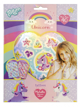 Promotii - Tatuaje metalice cu unicorni