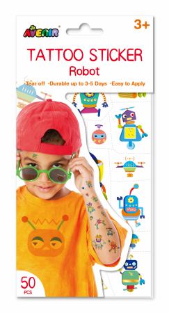 Jocuri Creative - Tatuaje Roboti