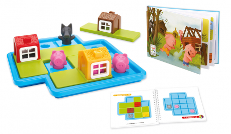 Three Little Piggies - Deluxe , Joc de logica Smart Games [4]