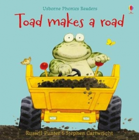 6-99 ani - Toad Makes a Road, Carte de citit in limba engleza cu cod QR