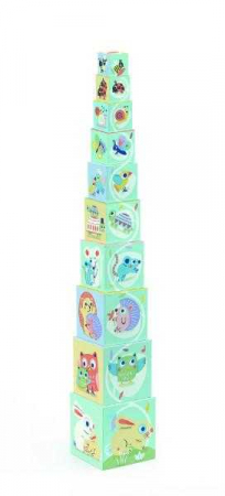 1-3 ani - Turn de construit Djeco BabyBloki