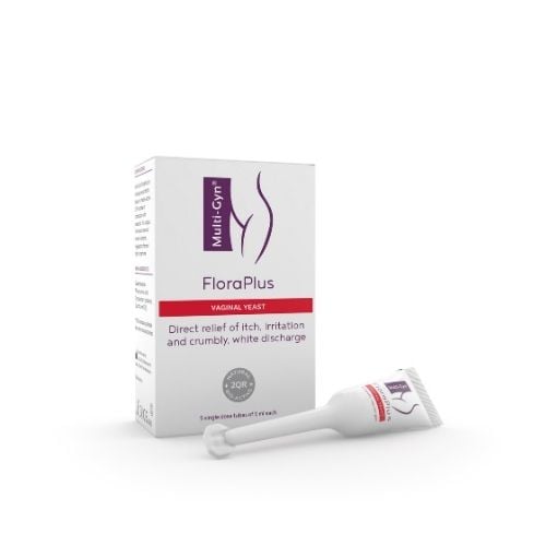 Multi-Gyn FloraPlus trateaza infectiile vaginale. Are efect direct asupra mancarimii, iritatiilor si excesului de secretii vaginale nedorite. Contine prebiotice.Are pH-ul ideal pentru un vagin sanatos.Produs natural [1]