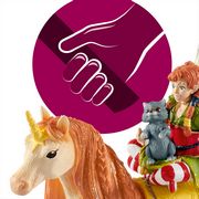 Marween cu un unicorn strălucitor - Figurina Schleich 70567