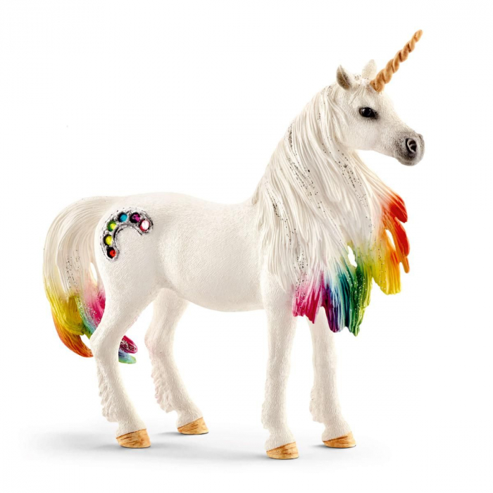 Iapa unicorn curcubeu cu strasuri - Figurina Schleich 70524 [1]