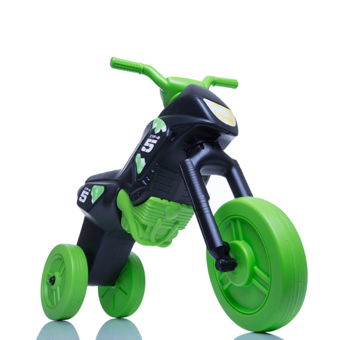 Tricicletă fără pedale Enduro - negru-verde [1]
