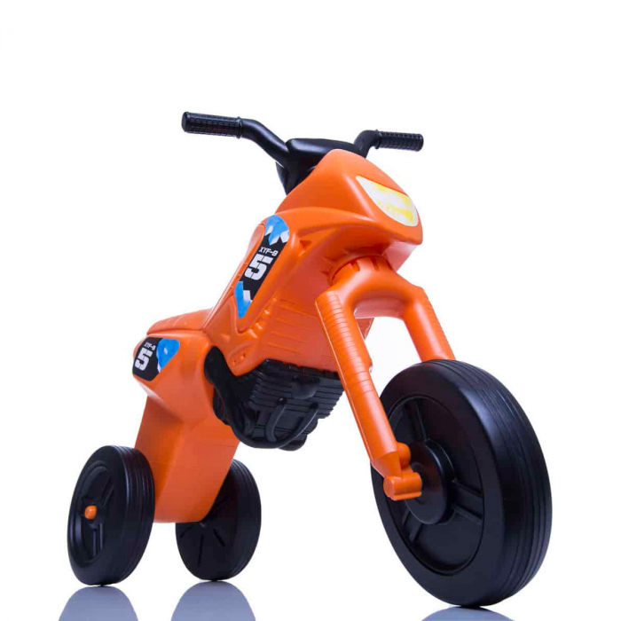 Tricicletă fără pedale Enduro - portocaliu-negru [1]