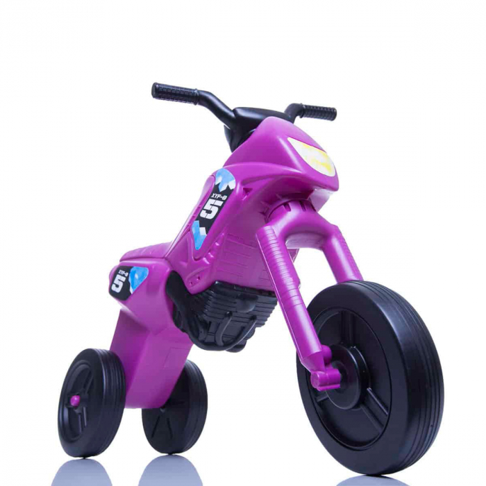 Tricicletă fără pedale Enduro - purpuriu-negru [1]