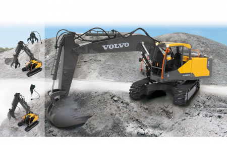 Excavator cu telecomandă Volvo, Jamara 405055 [5]