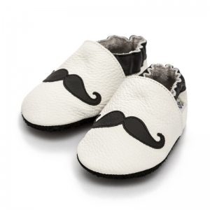 Pantofi cu talpă moale Liliputi® - Moustache [1]