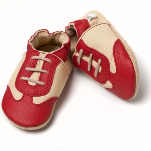 Pantofi cu talpă moale Liliputi® - Red Sport