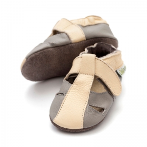 Sandale cu talpă moale Liliputi® - Atacama Grey [0]