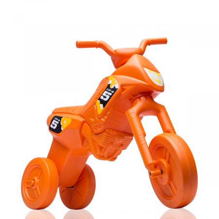 Tricicletă fără pedale Enduro - portocaliu-portocaliu