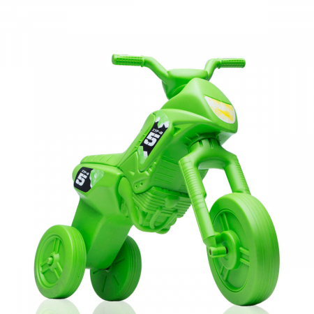 Tricicletă fără pedale Enduro - verde-verde