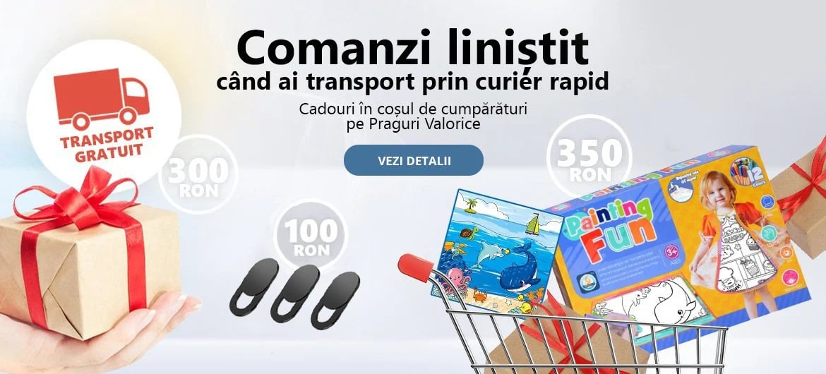 Comanzi linistit cand ai transport prin curier rapid