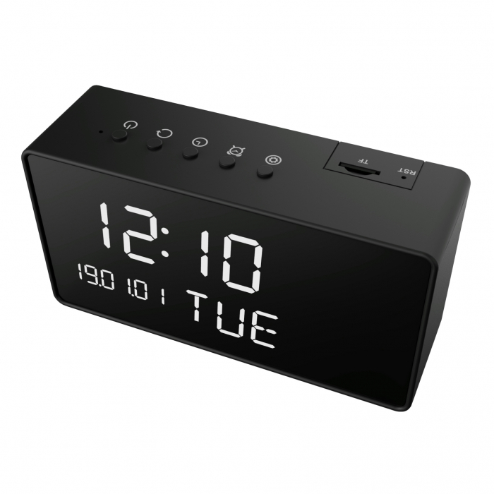 Ceas cu Camera Spion, LittleDomi, WI-FI, cu Senzor de Miscare si Microfon, mod nocturn cu aplicatie pentru smartphone [2]