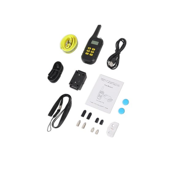 Zgarda Electrica pentru Dresaj Caini, LD-193, 99 Nivele de Vibratii, Raza Actiune 1000m, Reincarcabila, IP6x - Rezistenta la Apa si Praf, Electrozi Cauciucati, Protectie Piele, Power Saving, Lanterna, [9]