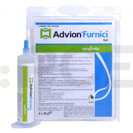 Advion Furnici Gel, 30 g, Eliminare Furnici + Kit Aplicare LittleDomi (Aplicator cu Piston, Bete de Portocal, Manusi) [8]