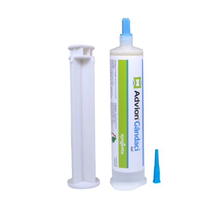 Advion Gandaci Gel 30g, Eliminare Gandaci + Kit Aplicare LittleDomi (Aplicator cu Piston, Bete de Portocal, Manusi) [1]