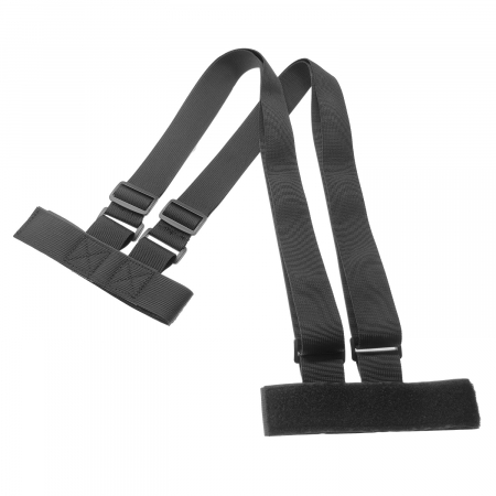 Sporturi de iarna - Curele pentru Transport Placa Snowboard, Skateboard, Trepied, Ski, LittleDomi, Suport pentru Umar, Banda de Fixare Ajustabila, Neopren, Negru
