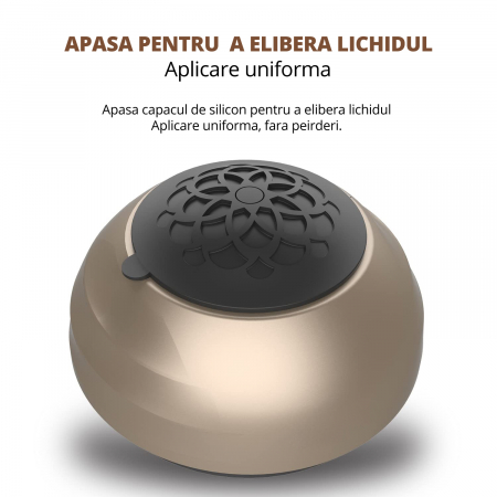 Dispozitiv manual pentru masaj capilar, LittleDomi, Dozator si Aplicator pentru Uleiuri Esentiale, Tonic Capilar, Tratamente Lichide pentru Cresterea Parului, Anticadere, Imbunatatirea Circulatiei [3]