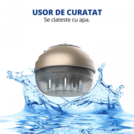 Dispozitiv manual pentru masaj capilar, LittleDomi, Dozator si Aplicator pentru Uleiuri Esentiale, Tonic Capilar, Tratamente Lichide pentru Cresterea Parului, Anticadere, Imbunatatirea Circulatiei [5]