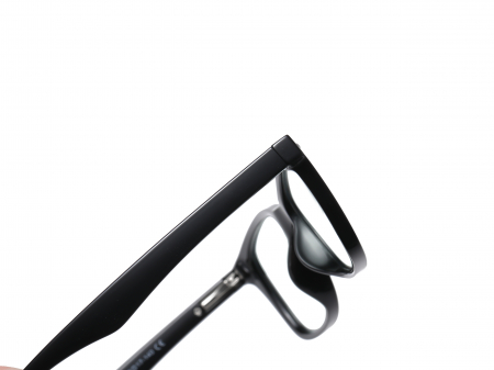 Ochelari Protectie Calculator, Ecran Telefon , Televizor,  Gaming, anti Lumina Albastra,  Antireflex, fara Dioptrii, cu Toc Pliabil, Test Filtru Lumina Albastra, Negru - 19 [1]