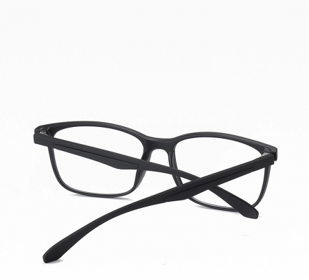 Ochelari Protectie Calculator, Ecran Telefon, Televizor , Gaming, anti Lumina Albastra, Antireflex, fara Dioptrii, cu Toc Pliabil, Test Filtru Lumina Albastra, Negru [1]