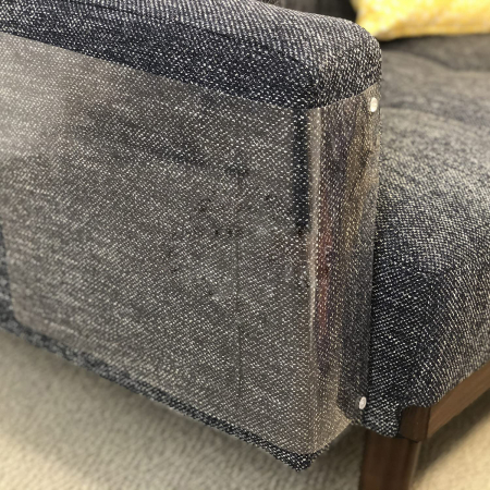 Set 10 Folii One Size, Protectie Impotriva Zgarieturilor de Pisici si Caini pentru Obiecte din Lemn sau Material Textil, Pat, Canapea, Scaun, Usa, Covor, Polietilena Autoadeziva, Rezistenta la Apa, 40 [3]