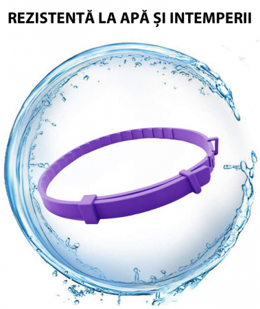 Zgarda cu Efect Calmant pentru Caini, Feromoni Naturali, Reduce Anxietatea si Agresivitatea Animalelor de Companie, 62*1cm, protectie  pana la 3 luni [2]