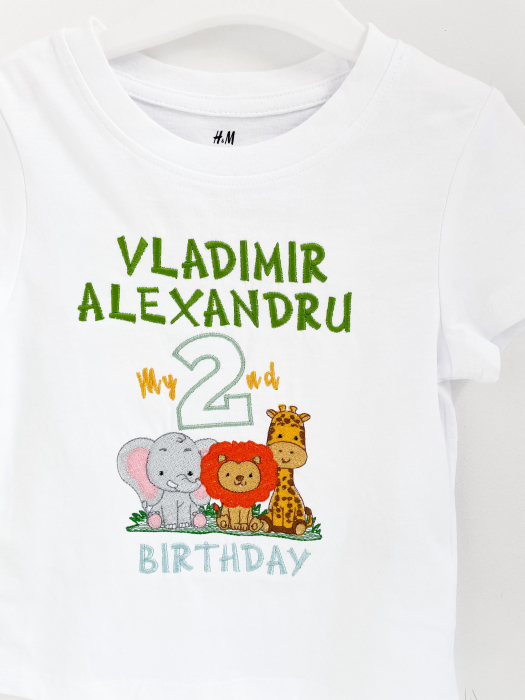 Set 1 An cu tricou, personalizat - Vladimir [5]