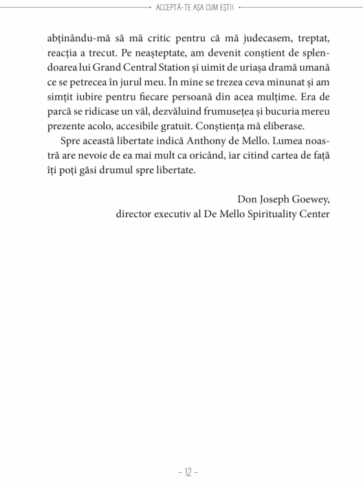 Accepta-te asa cum esti. Inceteaza sa te mai corijezi [9]