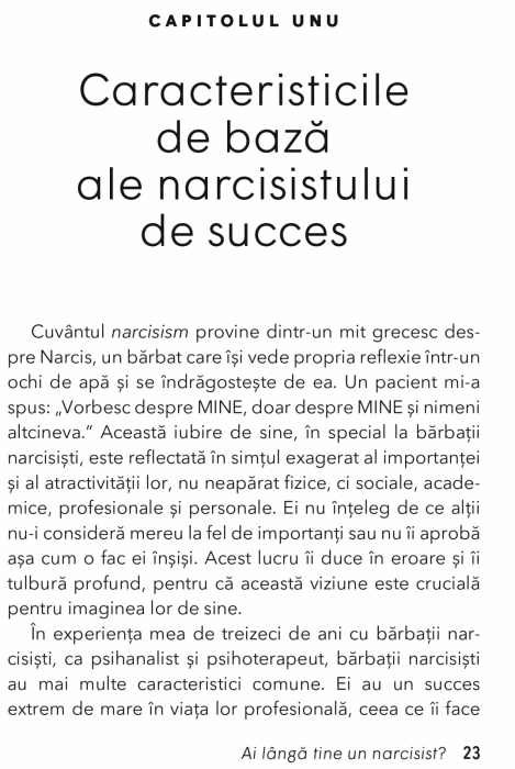Ai langa tine un NARCISIST? [3]
