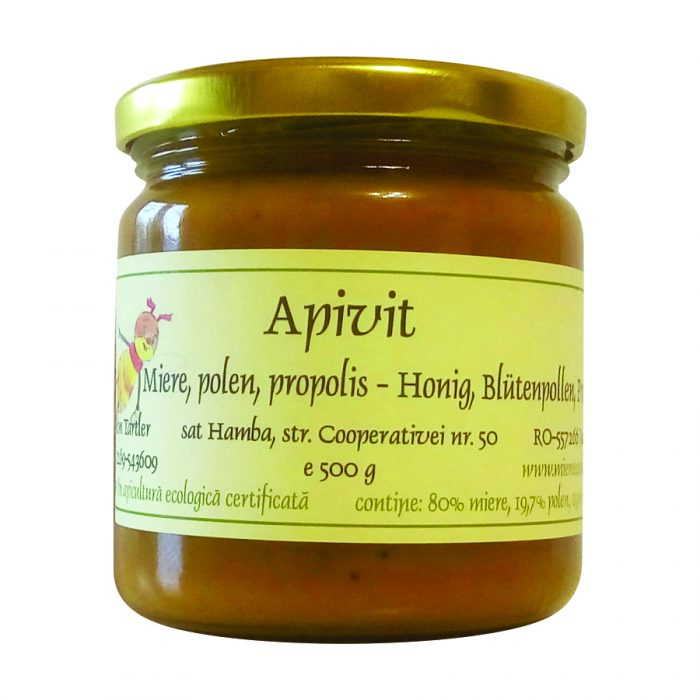 APIVIT - Miere, polen si propolis 500g [1]