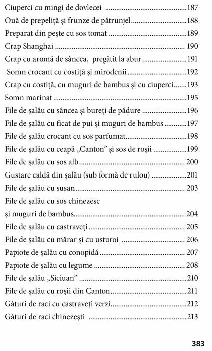 Carte de bucate. Preparate din peste si retete traditionale chinezesti [8]